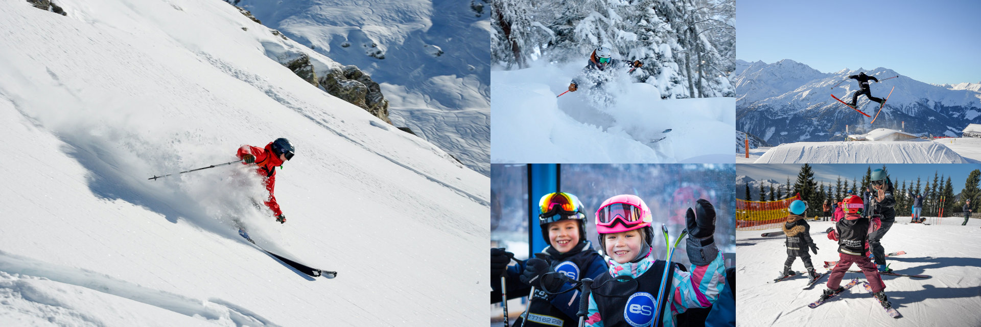 Private ski and snowboard lessons with European Snowsport