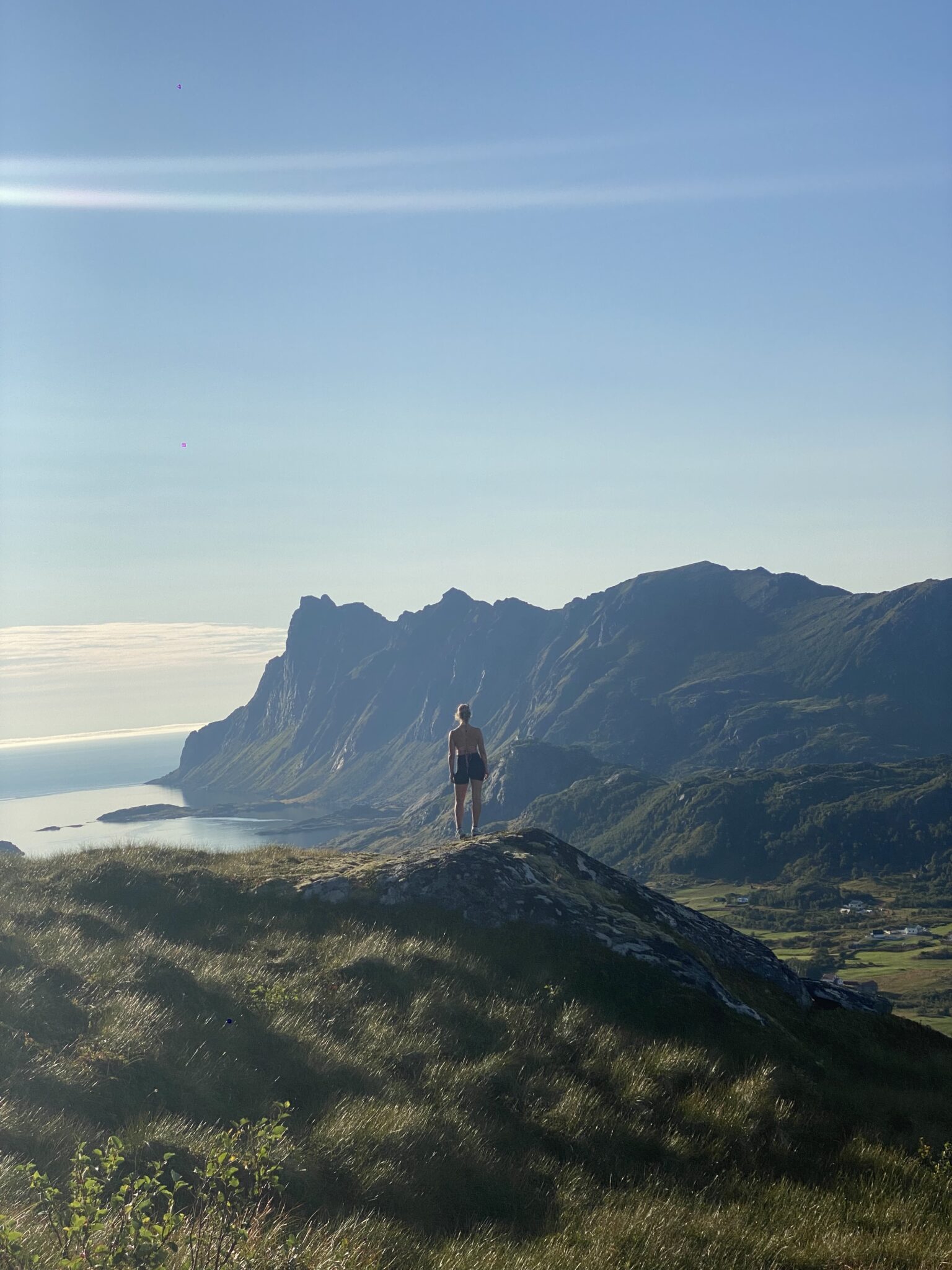 Allis Österman Wallén - On the beach in Norway - European Snowsport