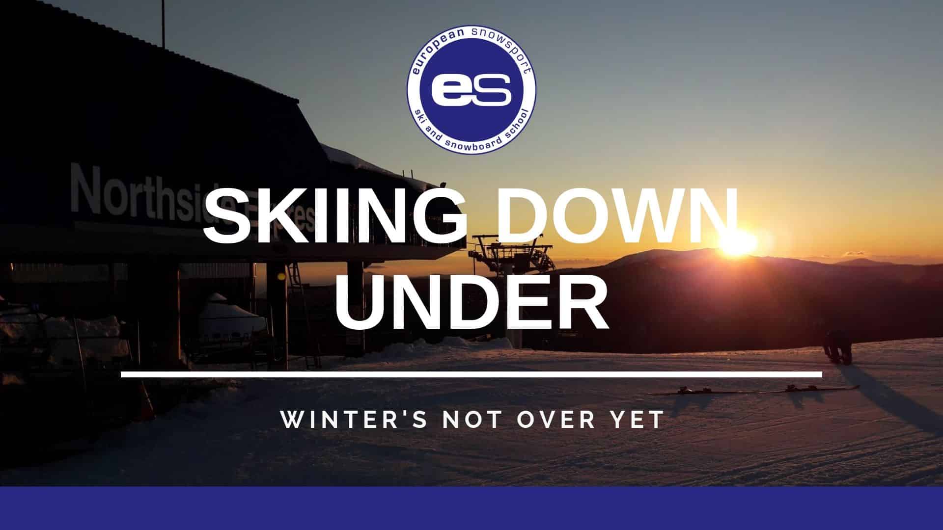Skiing Down Under 1