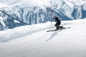 Telemark skiing european snowsport
