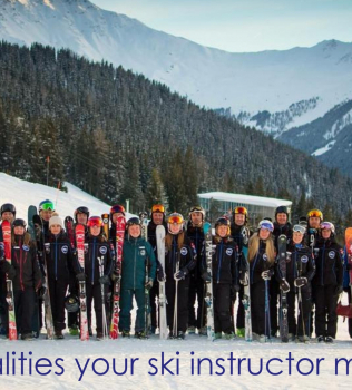 Top 5 qualities your ski instructor must have.