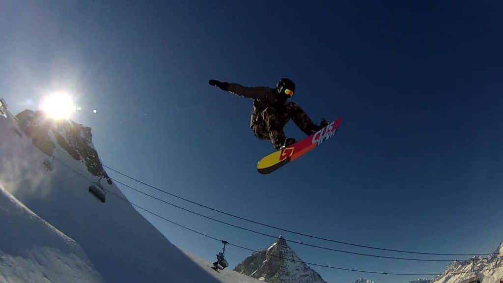 European Snowsport Zermatt snowboarding