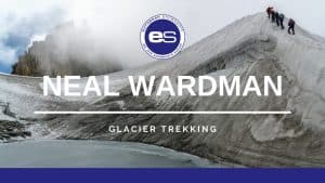 Neal Wardman: Glacier trekking
