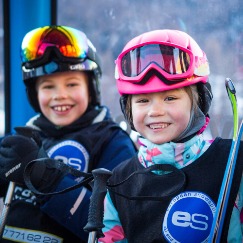 Ski-Unterricht für Kinder und Jugendliche. European Snowsport